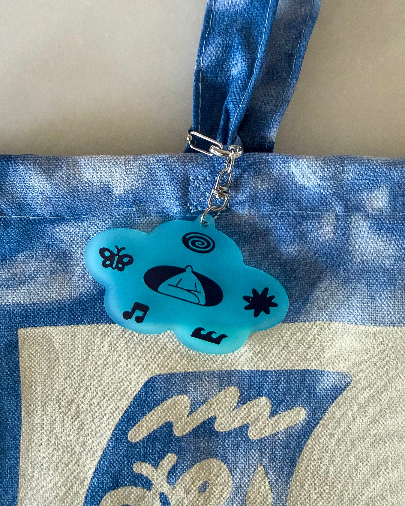 Blue Summer Boogie Tote